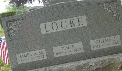 James A Locke, Sr on Sysoon