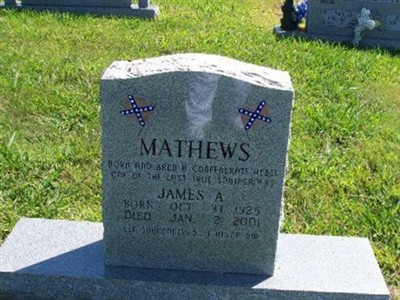 James A. Mathews on Sysoon