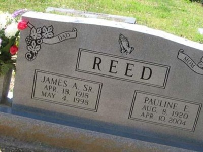 James A Reed, Sr on Sysoon