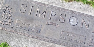 James A. Simpson on Sysoon