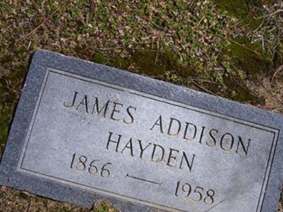 James Addison Hayden on Sysoon