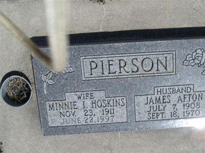 James Afton Pierson on Sysoon