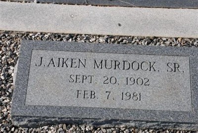 James Aiken Murdock, Sr on Sysoon