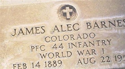 James Alec Barnes on Sysoon