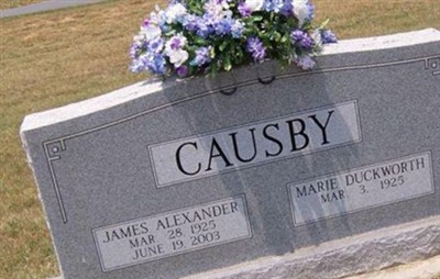 James Alexander "Jimmy" Causby on Sysoon