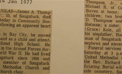 James Andrew Thompson, Sr on Sysoon