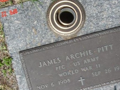James Archie Pitt on Sysoon