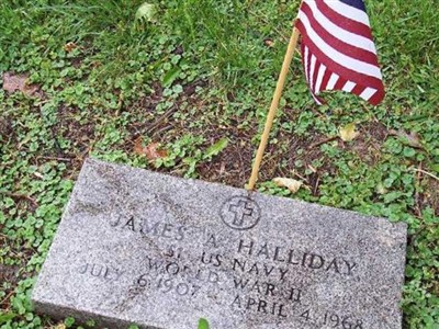 James Arthur Halliday on Sysoon