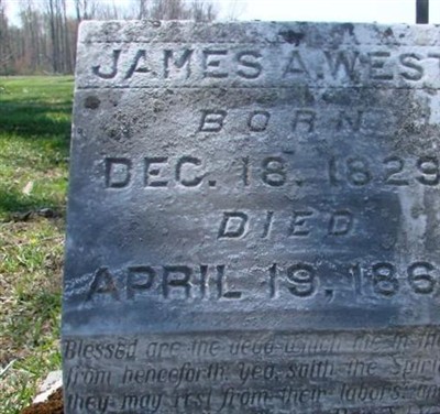 James Augustus West on Sysoon