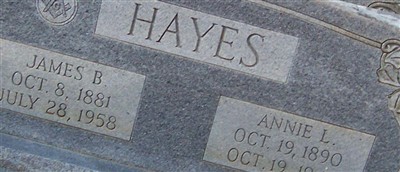 James B. Hayes on Sysoon