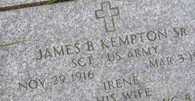 James B. Kempton, Sr on Sysoon