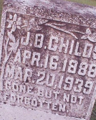 James Benjamin Childs on Sysoon