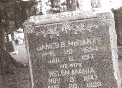 James Benson McCarty on Sysoon