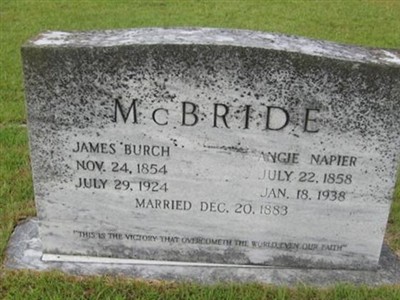 James Burch McBride on Sysoon