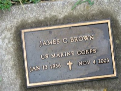 James C. Brown on Sysoon