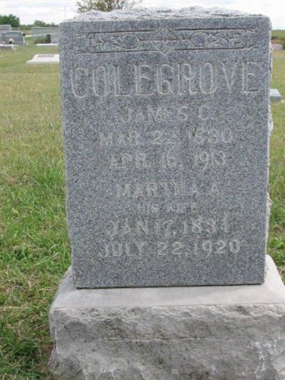 James C. Colegrove on Sysoon