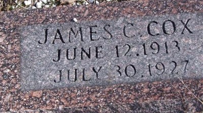 James C Cox on Sysoon
