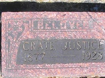 James C "Crate" Justice on Sysoon