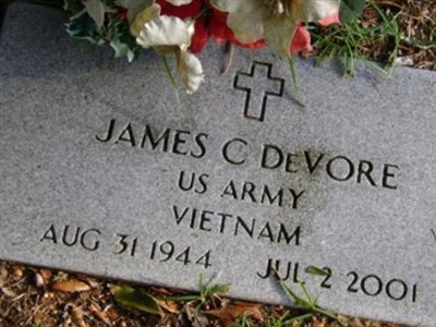 James C DeVore on Sysoon