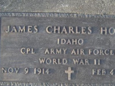 Corp James Charles Hobbs on Sysoon