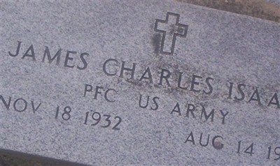 James Charles Isaacs on Sysoon