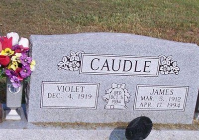 James Chester Granstrom Caudle on Sysoon