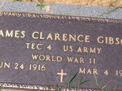 James Clarence Gibson on Sysoon