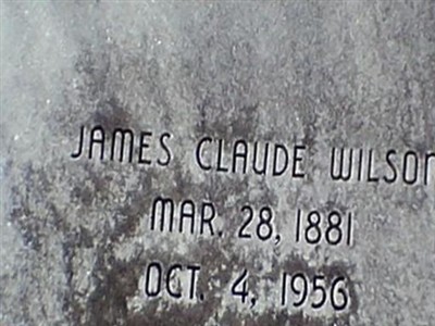 James Claude Wilson on Sysoon