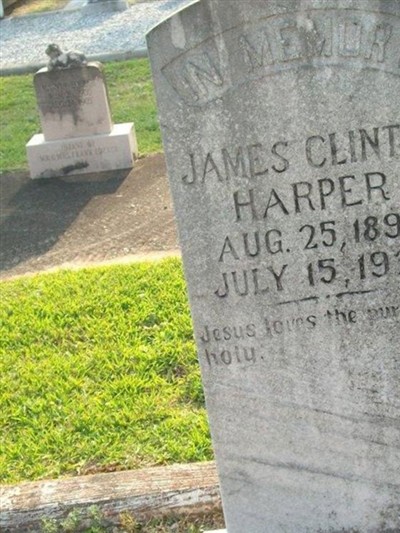 James Clinton Harper on Sysoon