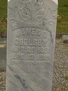 James D. Goolsby on Sysoon