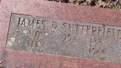 James D. Sutterfield on Sysoon