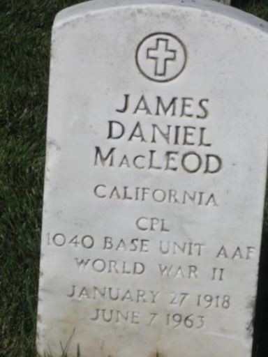 James Daniel Macleod on Sysoon