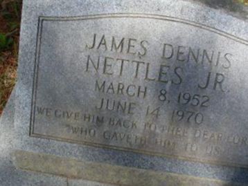 James Dennis Nettles, Jr on Sysoon