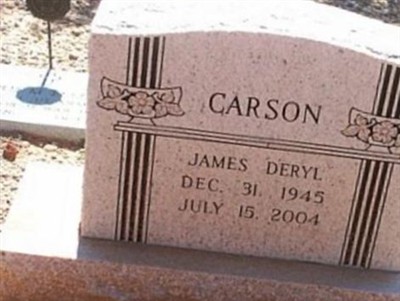 James Deryl Carson on Sysoon
