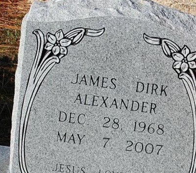 James Dirk Alexander on Sysoon
