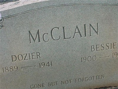James Dozier McClain on Sysoon