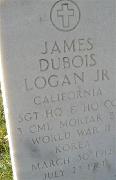 James Dubois Logan, Jr on Sysoon
