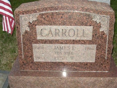 James E Carroll, Sr on Sysoon