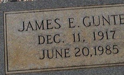 James E Gunter on Sysoon