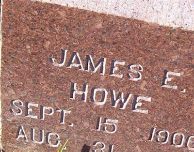 James E Howe on Sysoon