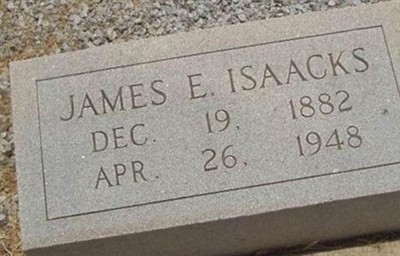 James E. Isaacks on Sysoon