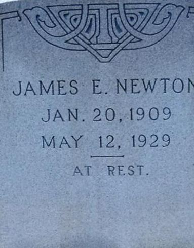 James E Newton on Sysoon