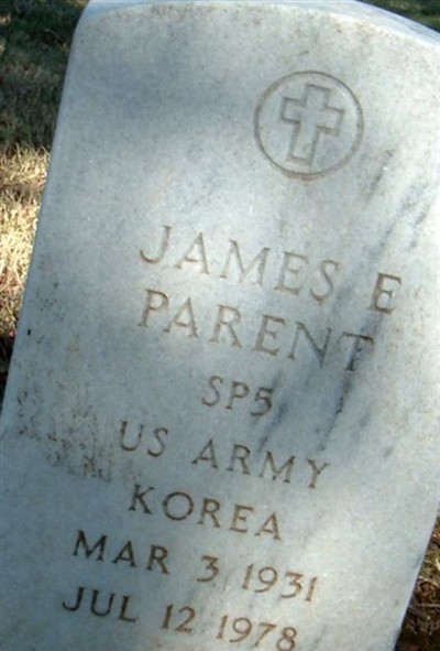 James E Parent on Sysoon