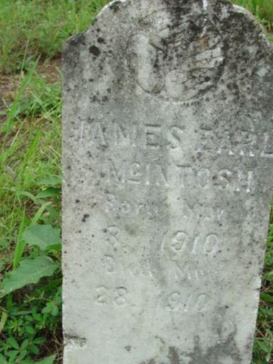 James Earl McIntosh on Sysoon