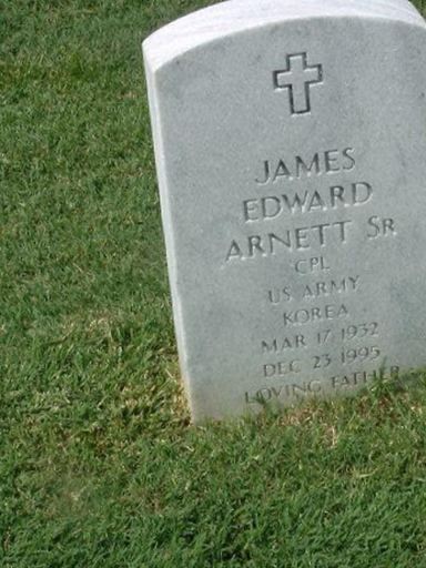 James Edward Arnett, Sr on Sysoon