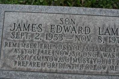 James Edward Lamb on Sysoon