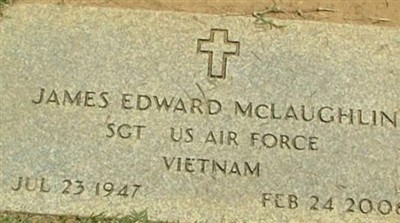 James Edward McLaughlin on Sysoon