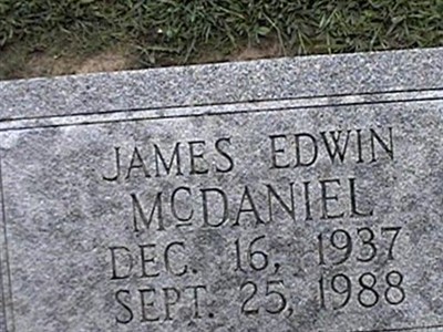 James Edwin McDaniel on Sysoon