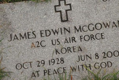 James Edwin McGowan on Sysoon