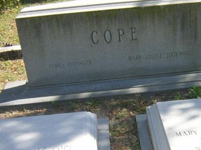 James Eppinger Cope on Sysoon